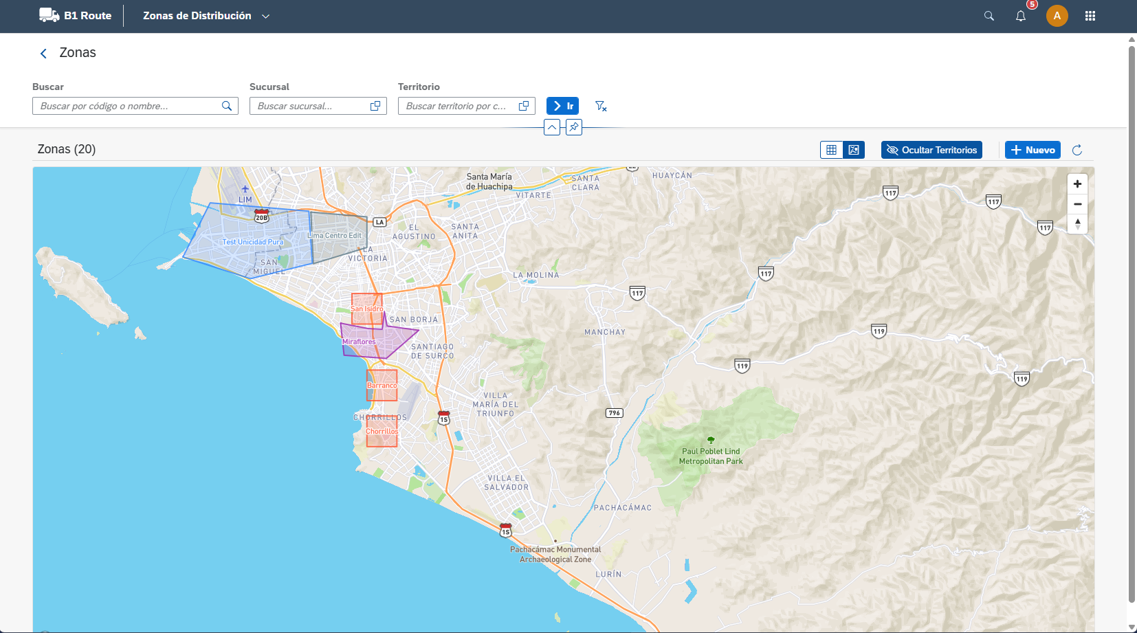 B1 Route screenshot 4