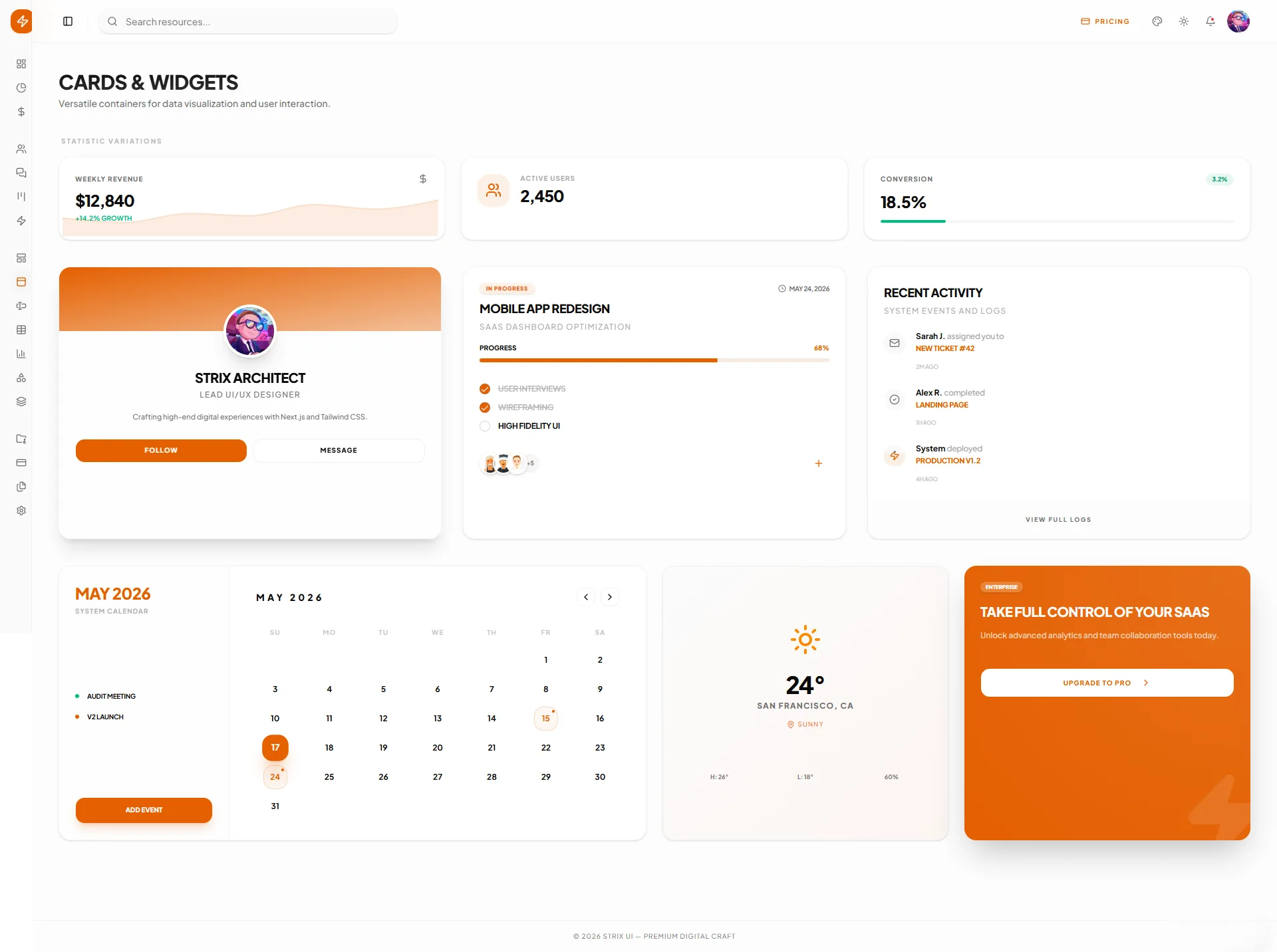 StrixUI screenshot 6